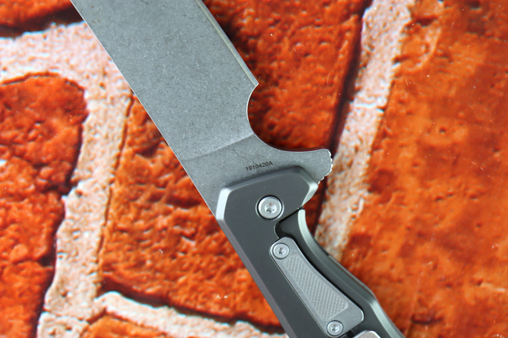 Gerber Asada Folding Knife Cleaver Onyx READ