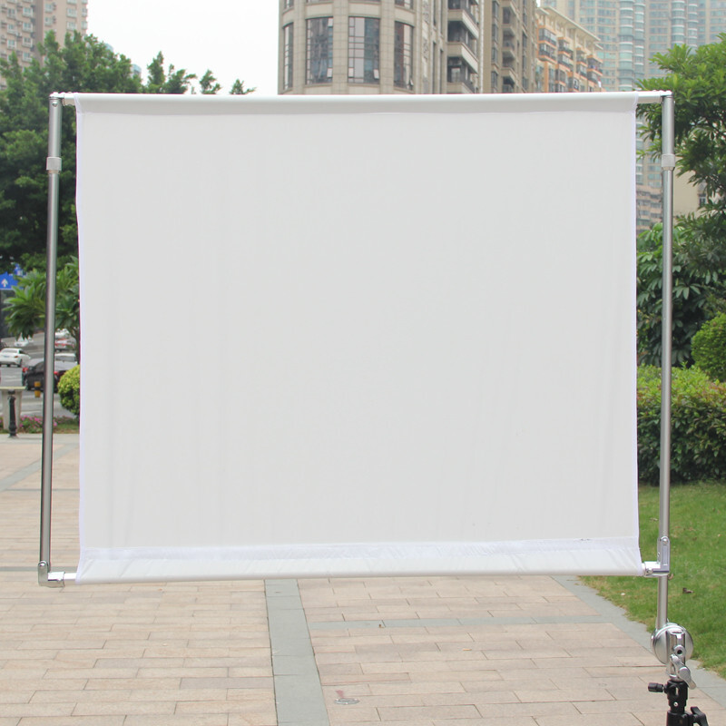 30x36'' 70x90cm Foldable Portable Flag Frame with Diffusion Soften Grid Fabric