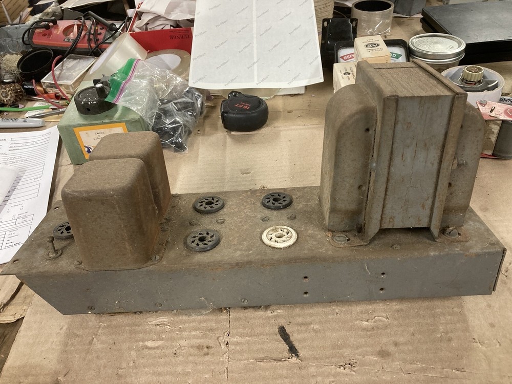 Prewar Collins Radio Modulator Audio Deck 100W