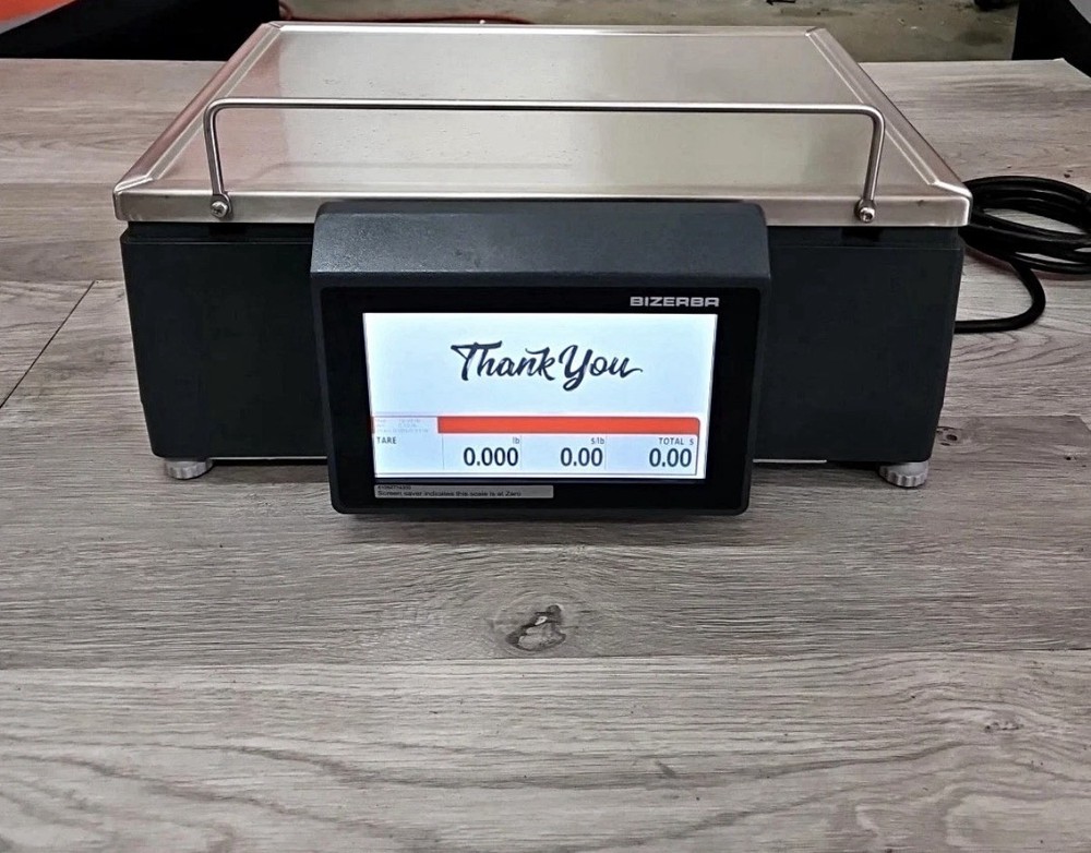 2021 Bizerba XC 100 Digital Counter Scale with 3-in-1 Printer