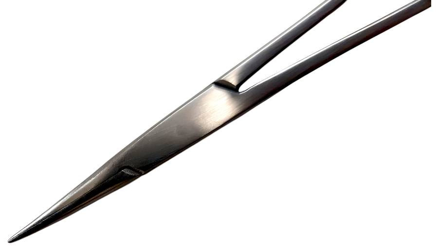 Vasectomy Dissection Sharp Ends Forceps Gold Plated 5" (T/C) Surgical, Dental