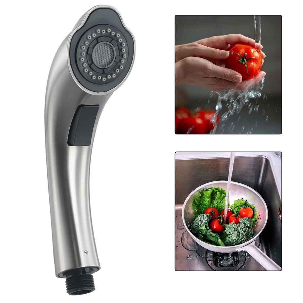 Kitchen Sink Pull-Down Faucet Sprayer Pull Out Mixer Spray Head Replacement Brus