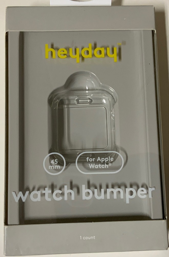 🔰 heyday Apple Watch Bumper 45mm - Clear -🆕