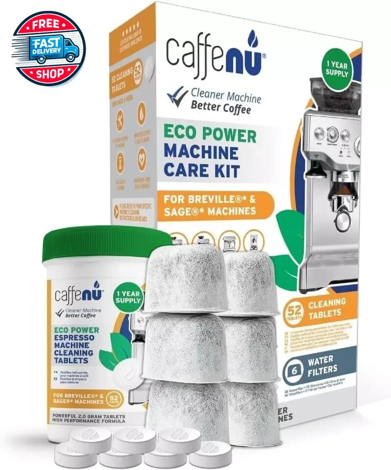 Espresso Machine Cleaning Kit. Includes 52X Breville Espresso Machine Cleaning