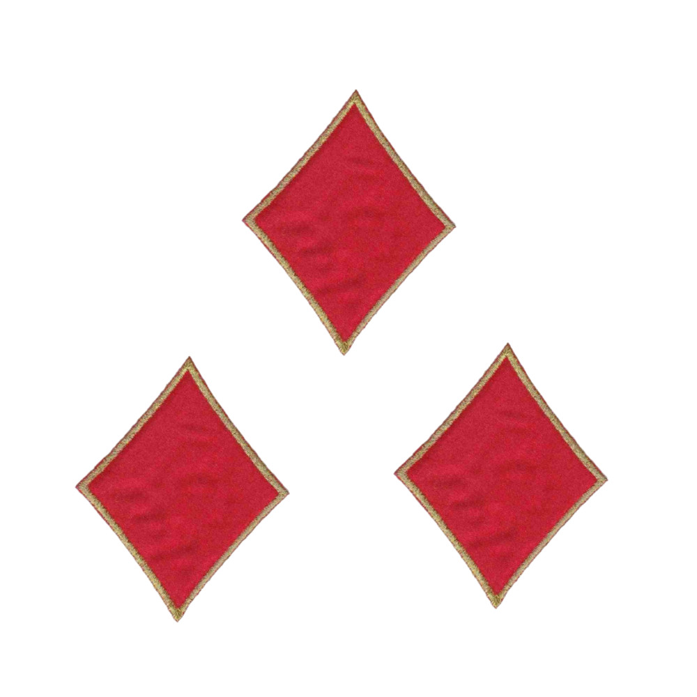 Diamond Card (3-Pack) Iron On Patch