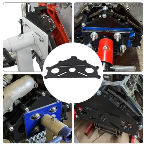Engine Safe Stand Adapter Plate Compatible with Chevy Small Big Block LS LT