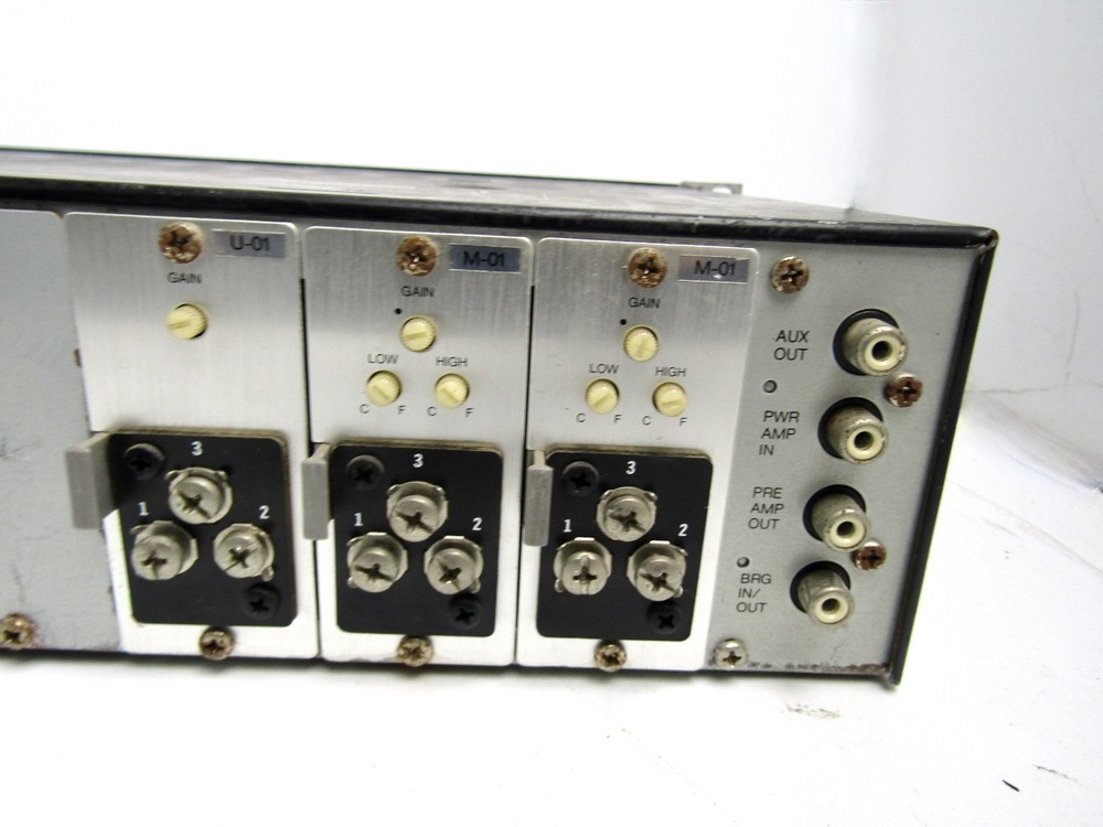 TOA A-903MK2 Mixer Amp with 3 input modules, Rack-mount - Used