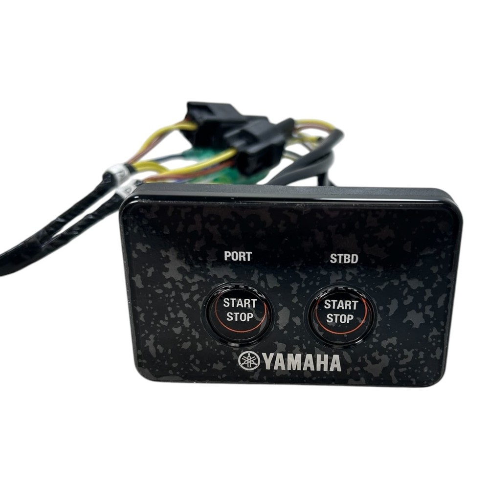 Yamaha 6X6-82570-60-00, Twin Engine Start / Stop Switch Panel Assembly, OEM