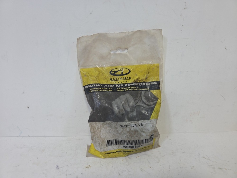 Alliance Water Valve RDHRD581936