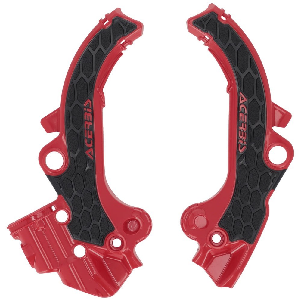 Acerbis X-Grip Frame Guards Red/Black 2985891018