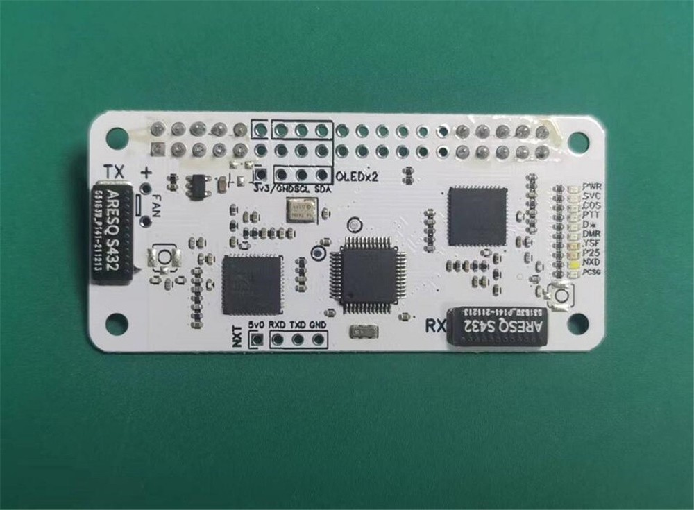 For Raspberry Pi Zero W 0W 2W 3B+ 4B 4B+ Duplex MMDVM Hotspot Board UHF VHF