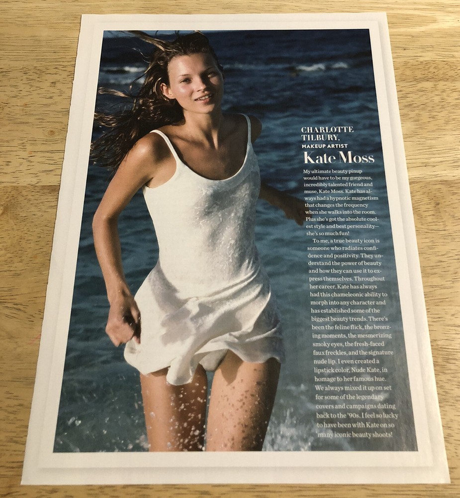 2021 KATE MOSS  -  Magazine Print Article Clipping