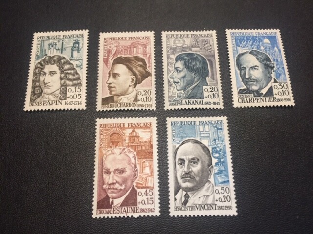 France stamp set B359-364 MH