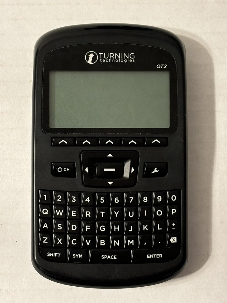 Turning Technologies QT2 Response Device Click ID: CB6B3E - Works