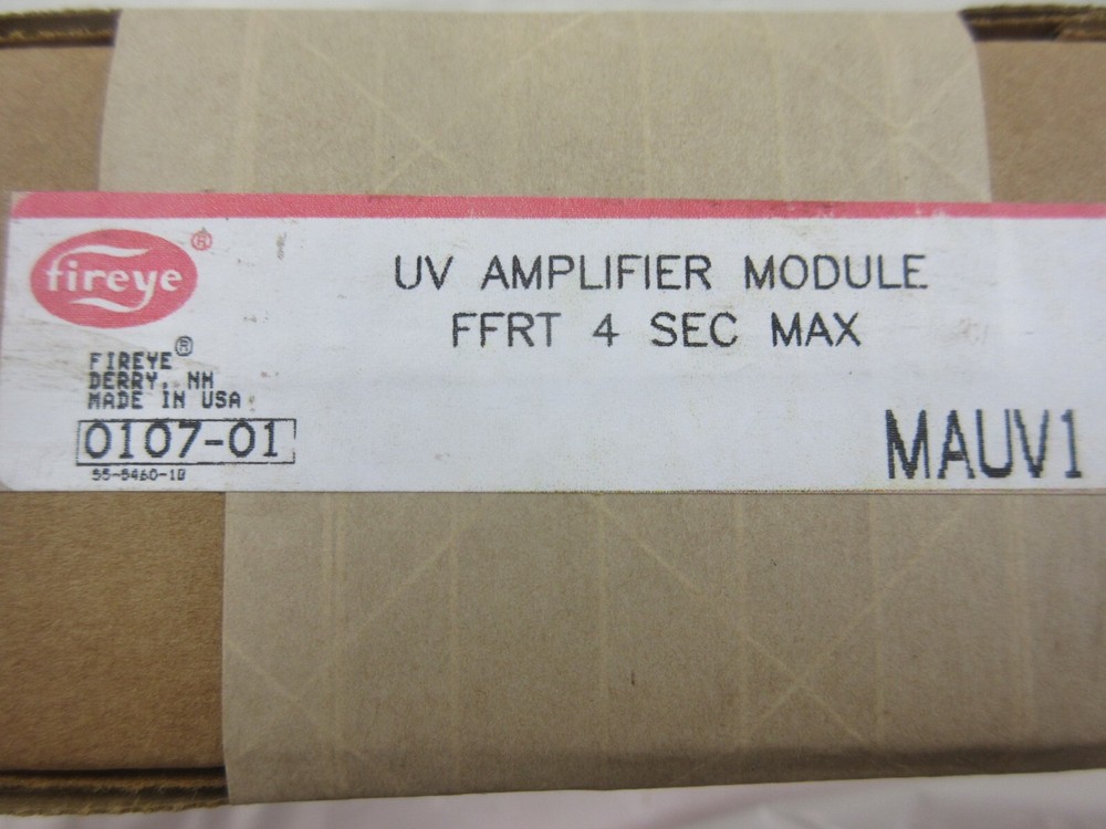 FIREYE MAUV1 ULTRA VIOLET AMPLIFIER MODULE