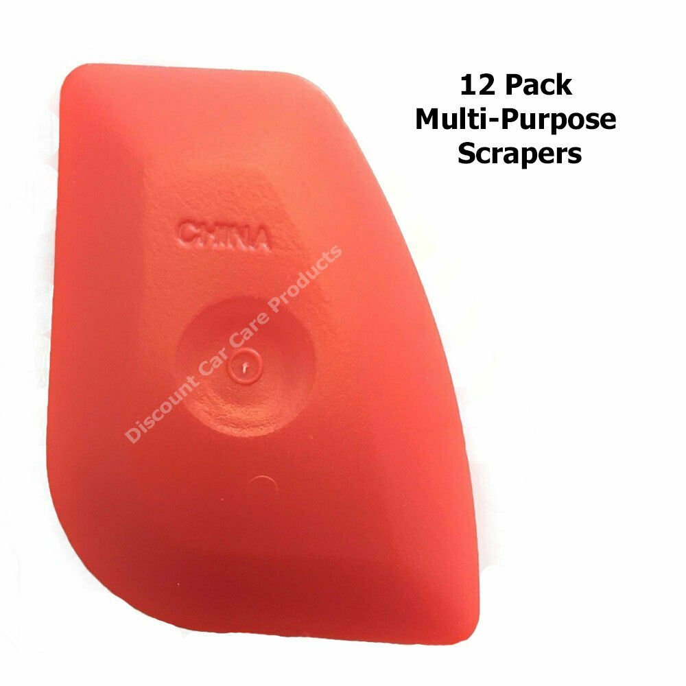 Hi-Tech Multi-Purpose Plastic Scraper PB200 Plastic Decal Scraper 12 pack