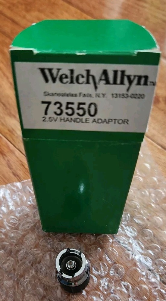 Welch-Allyn Handle Adaptor Halogen 2.5 Volt. Part #73550.