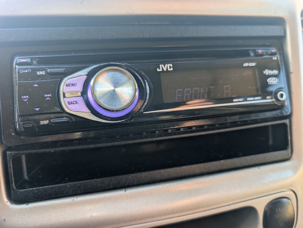 JVC KD-S26 FACEPLATE ONLY (TESTED)