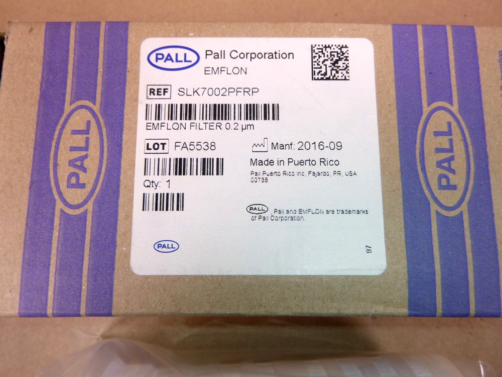 New PALL Emflon Filter SLK7002PFRP