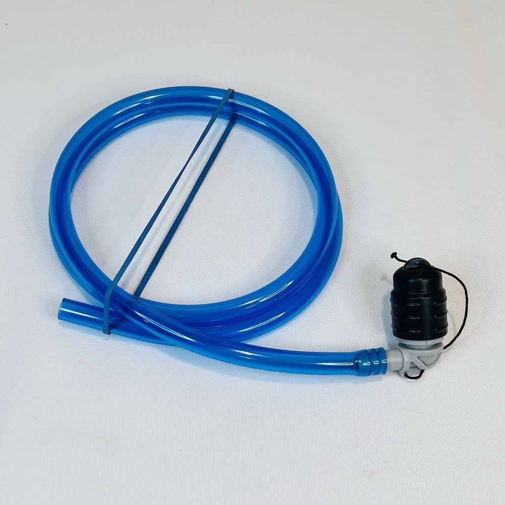 Hydration Pack Replacement Bite Valve Nozzle w/Tube & Cap On/Off  for Camelback