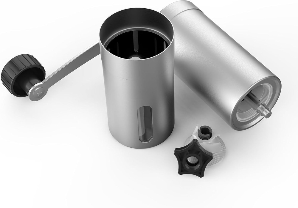 Manual Coffee Grinder with Ceramic Grinding Core, Adjustable Coarseness Settings