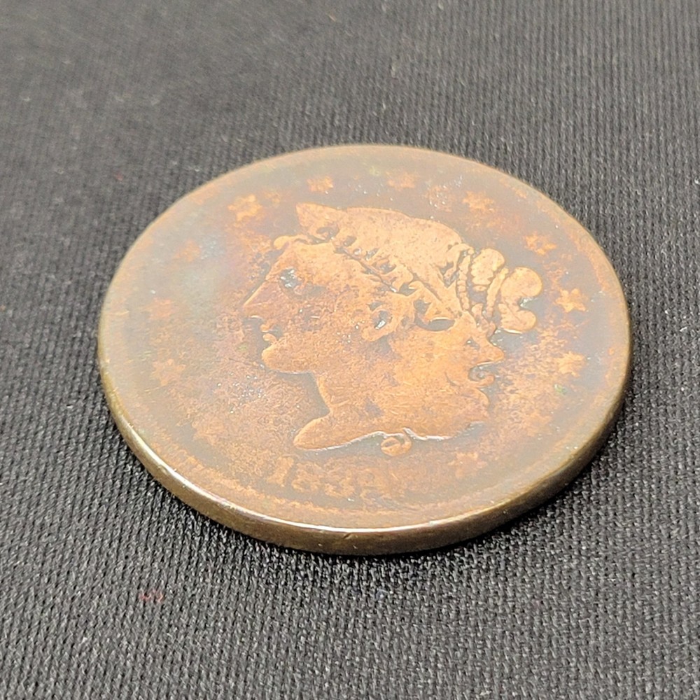 1839 Coronet Head Large Cent