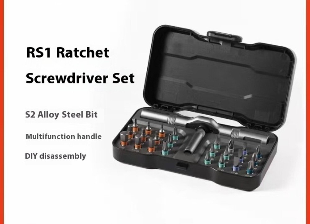 Diy Screwdriver 24 in 1, 24pcs Multi Bit Magnetic Precision Screwdriver Set