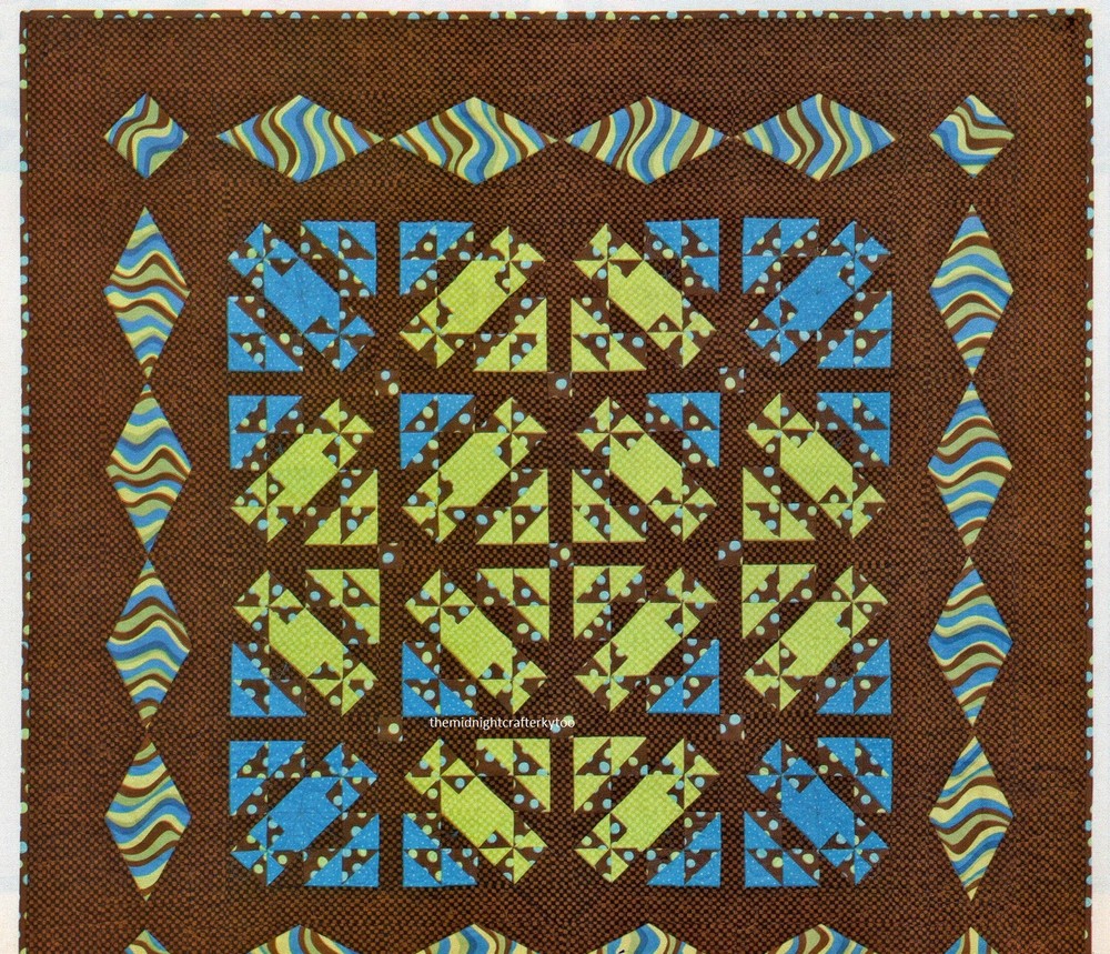 Hither & Yon Quilt Pattern Pieced/Paper Pieced GG