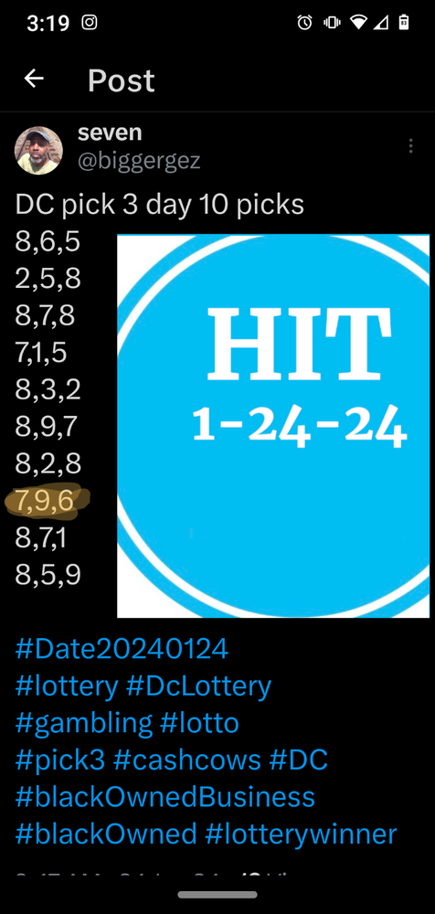 DC Pick 3 & 4 Lottery Numbers software DVD for Windows 7 & 8 & 10
