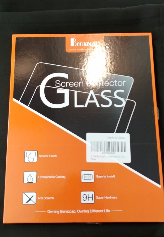 2 Pack Steam Deck Tempered Glass Screen Protector By Benzacap