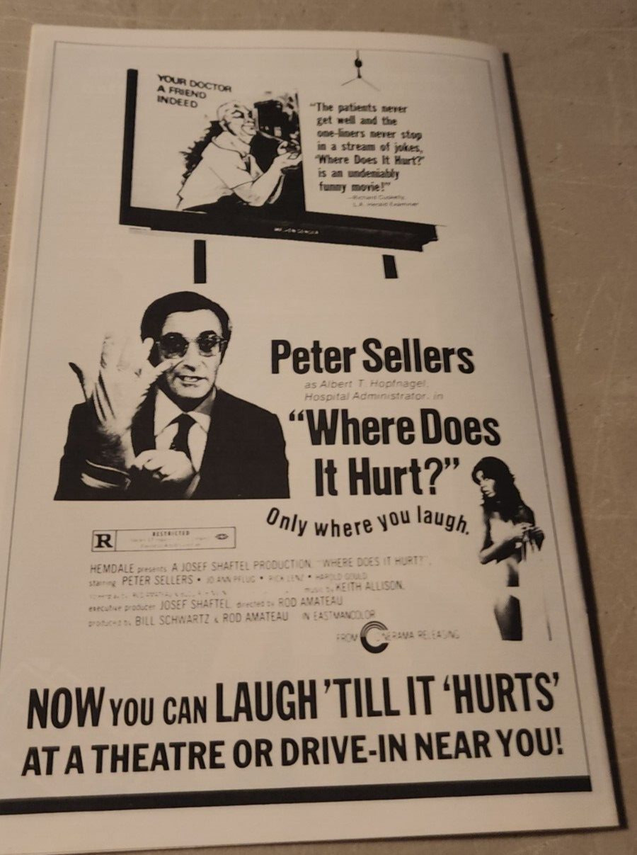 David Bowie Spiders from Mars 1972 TOUR PROGRAM Santa Monica Civic Frampton