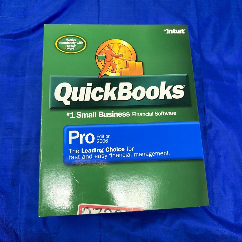 Intuit QuickBooks Pro Edition 2006 Small Business Financial Software - No Code