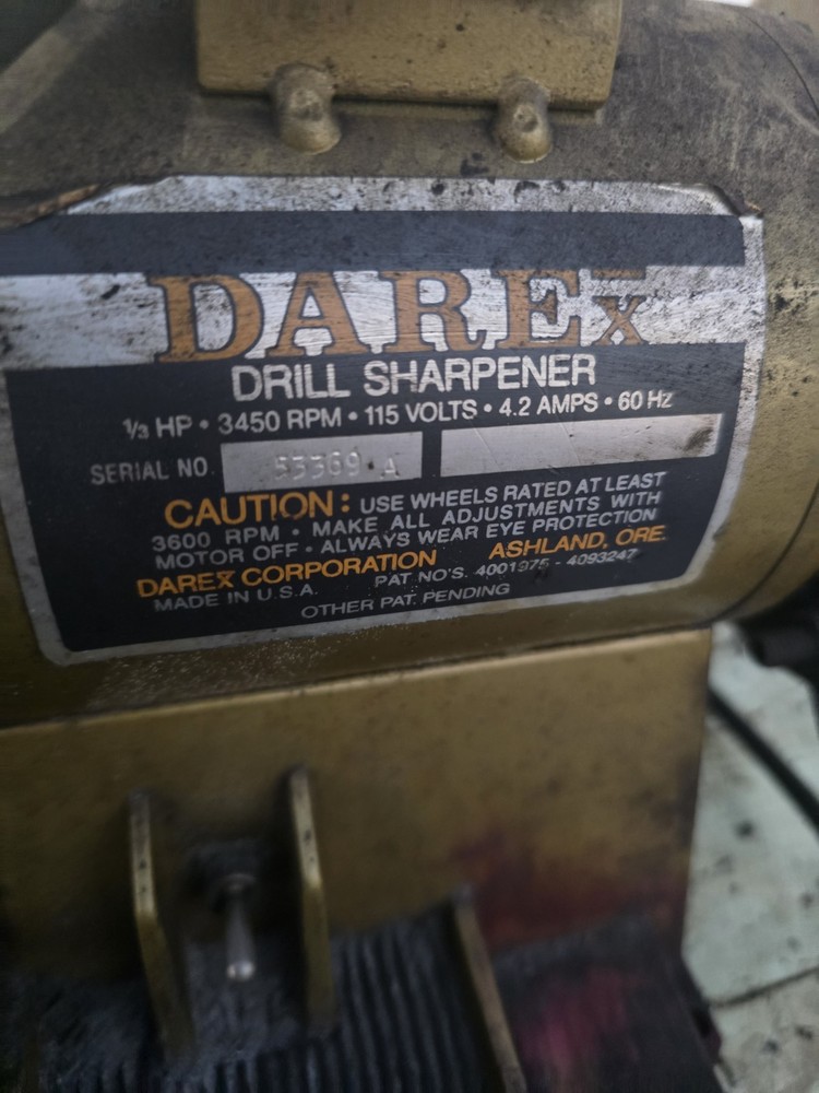 Darex Drill Grinder / Sharpener
