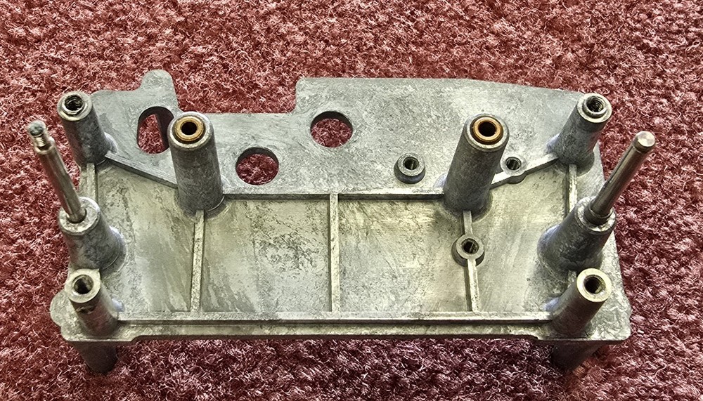 Sony X-3369-637-1 Deck Mount Assembly with 2 Integral Capstan Bearings