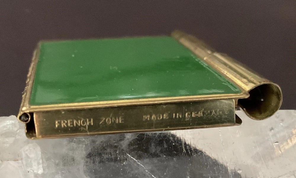 Miniature Notebook With Pencil Made In Germany. Antique.