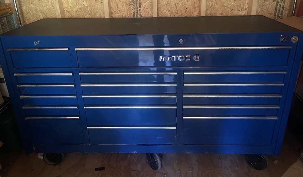 Matco 4S 3 Bay Tool Box