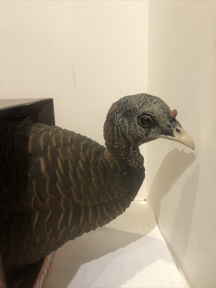 Flextone Thunder Chick Breeder Turkey Hen Decoy | Life Size | Includes Stake
