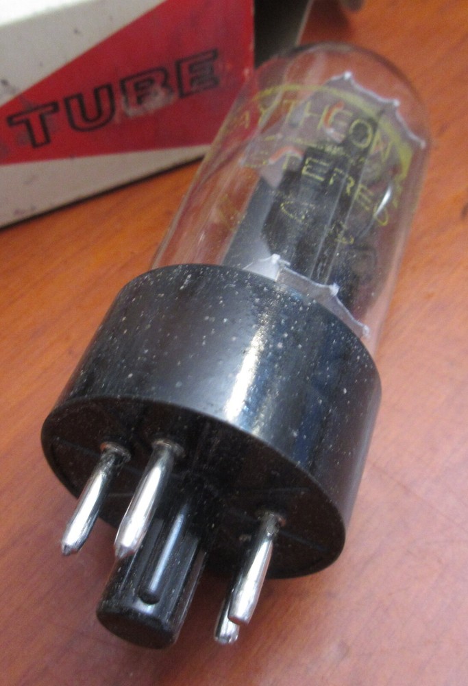 RAYTHEON - 12AX4GTB Electronic Tube - Tested STRONG