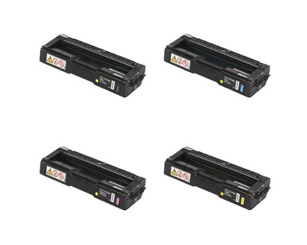 Compatible for Type-SPC220A Toner Set, B/C/M/Y