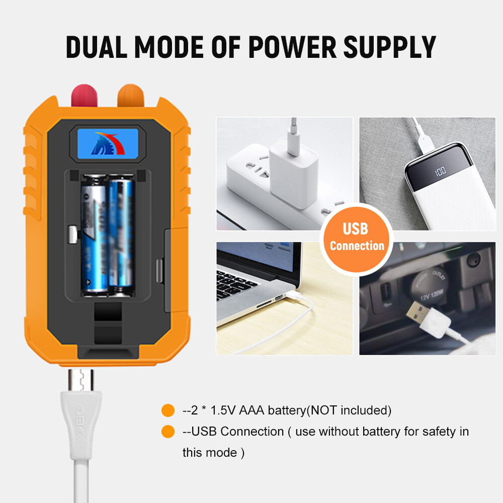 Handheld Optical Meter with 5km Red -70~+6dBm Optical M5H9