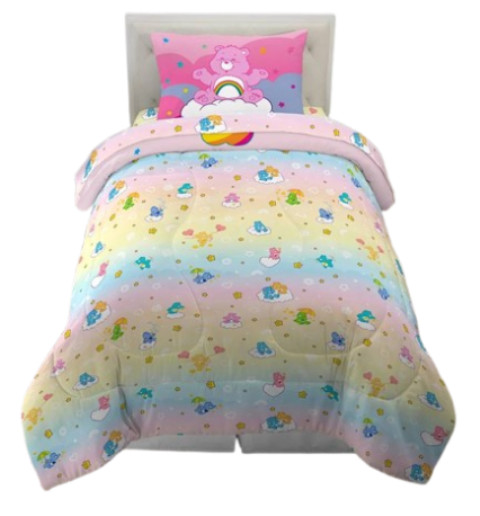 Care Bears "Walk on Sunshine" Kids Reversible Bed Set-W84633208556, W84618150396