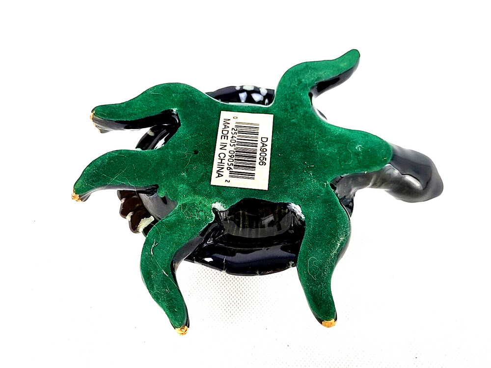 Ceramic Turtle Figurine 8"