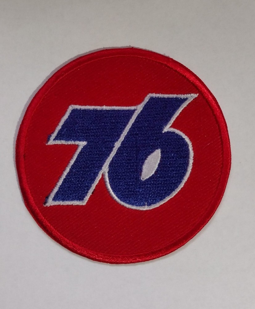 76 Gasoline 2.8" Hook/loop Tactic PATCH High Quality Fast Shipping