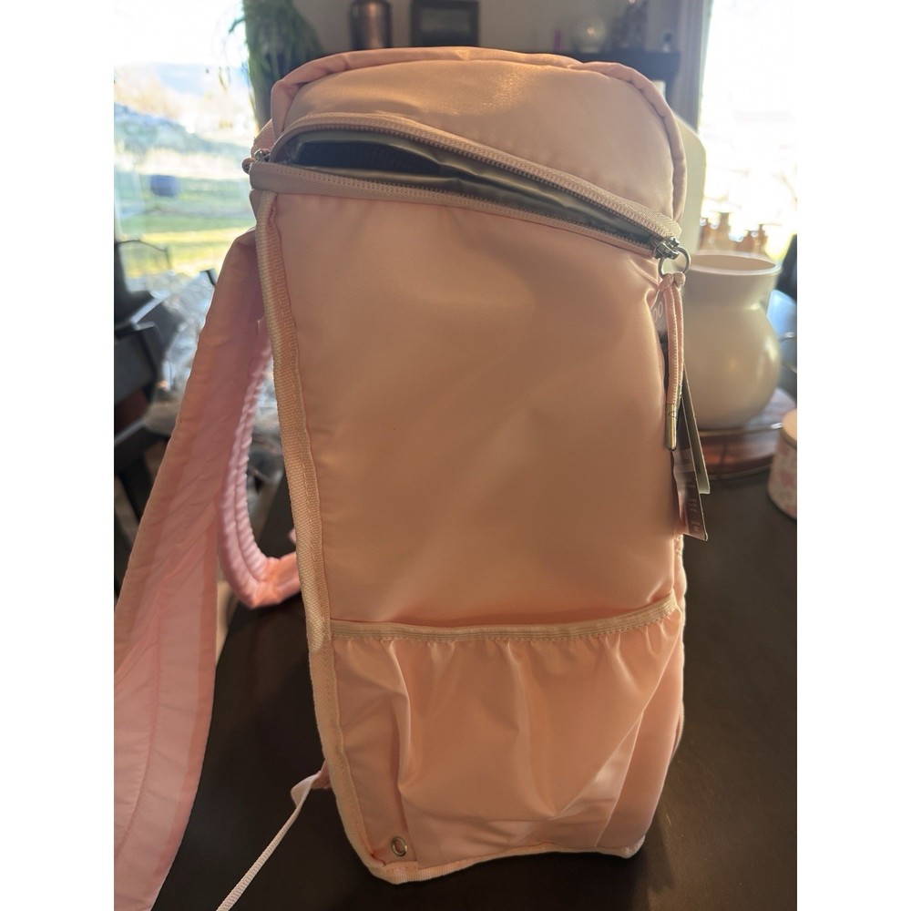 Igloo Cooler Backpack 9QT Leakproof Rose Quartz 20 Cans MaxCold Duo Soft-Sided