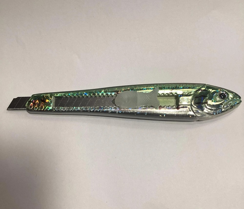 Utility Green Fish Box Cutter