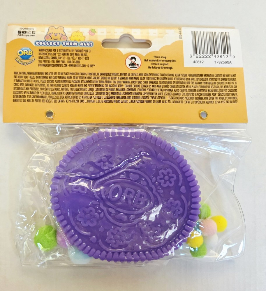 Taba-licious PURPLE MEGA COOKIE Orb Curiosities Squeeze Toy Taba Squishy