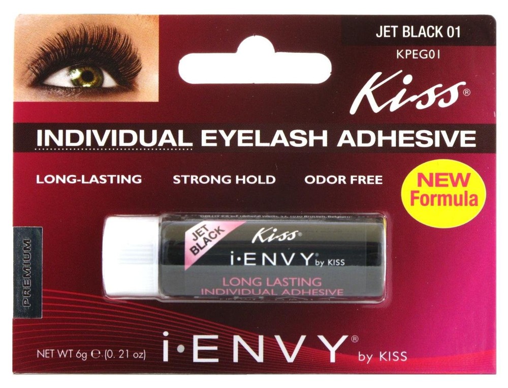 iENVY Jet Black Bonding Adhesive 3 Pack Fast Drying Waterproof Gentle Formula