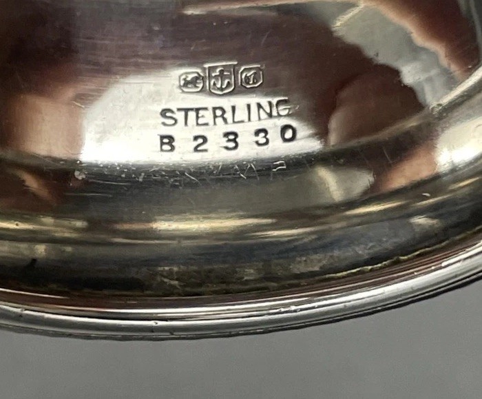 Gorham Sterling Silver Napkin Ring Name Engraved “Barbara Ann”