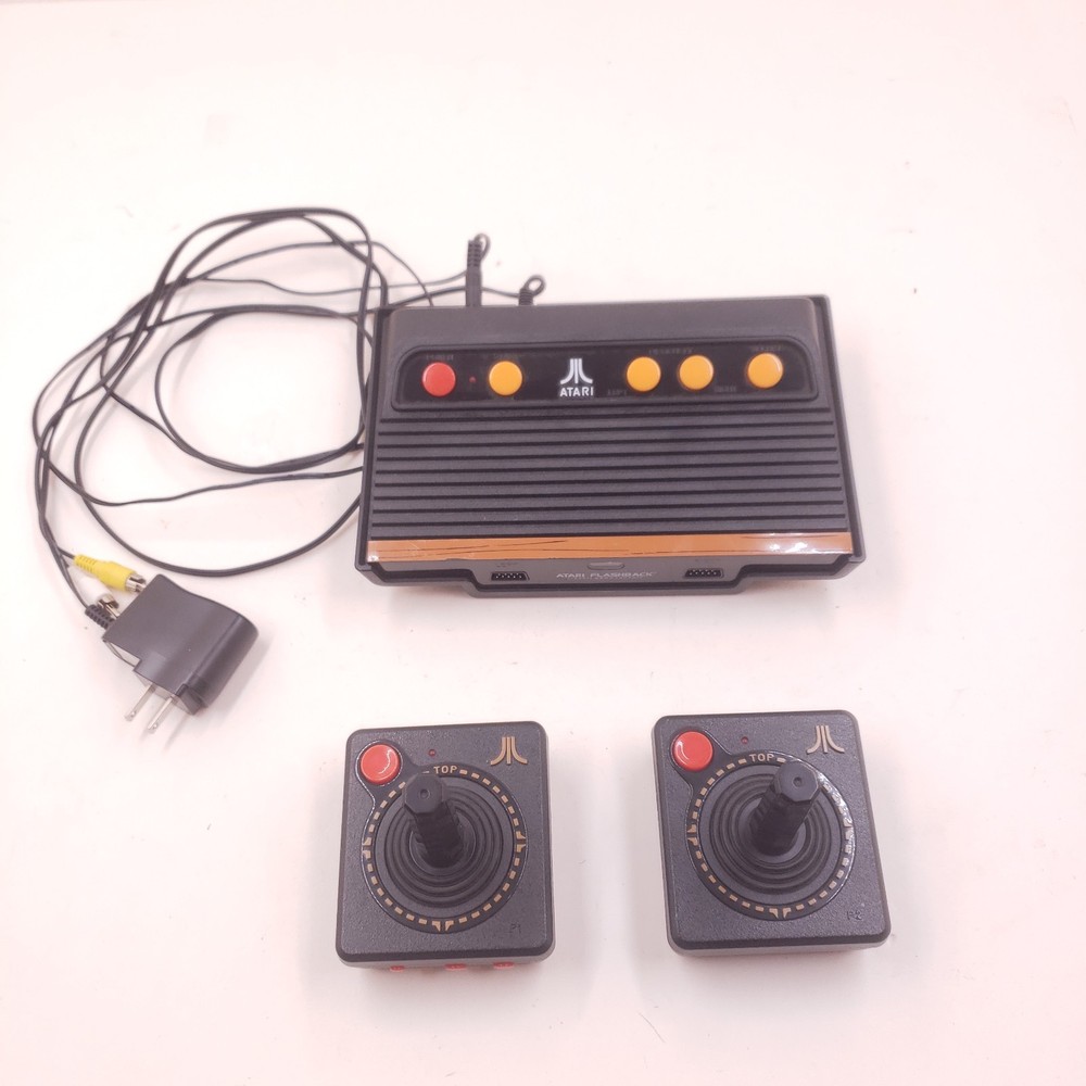 Atari Flashback With Wireless Controllers And Cords - Retro ConsoleTested D10508