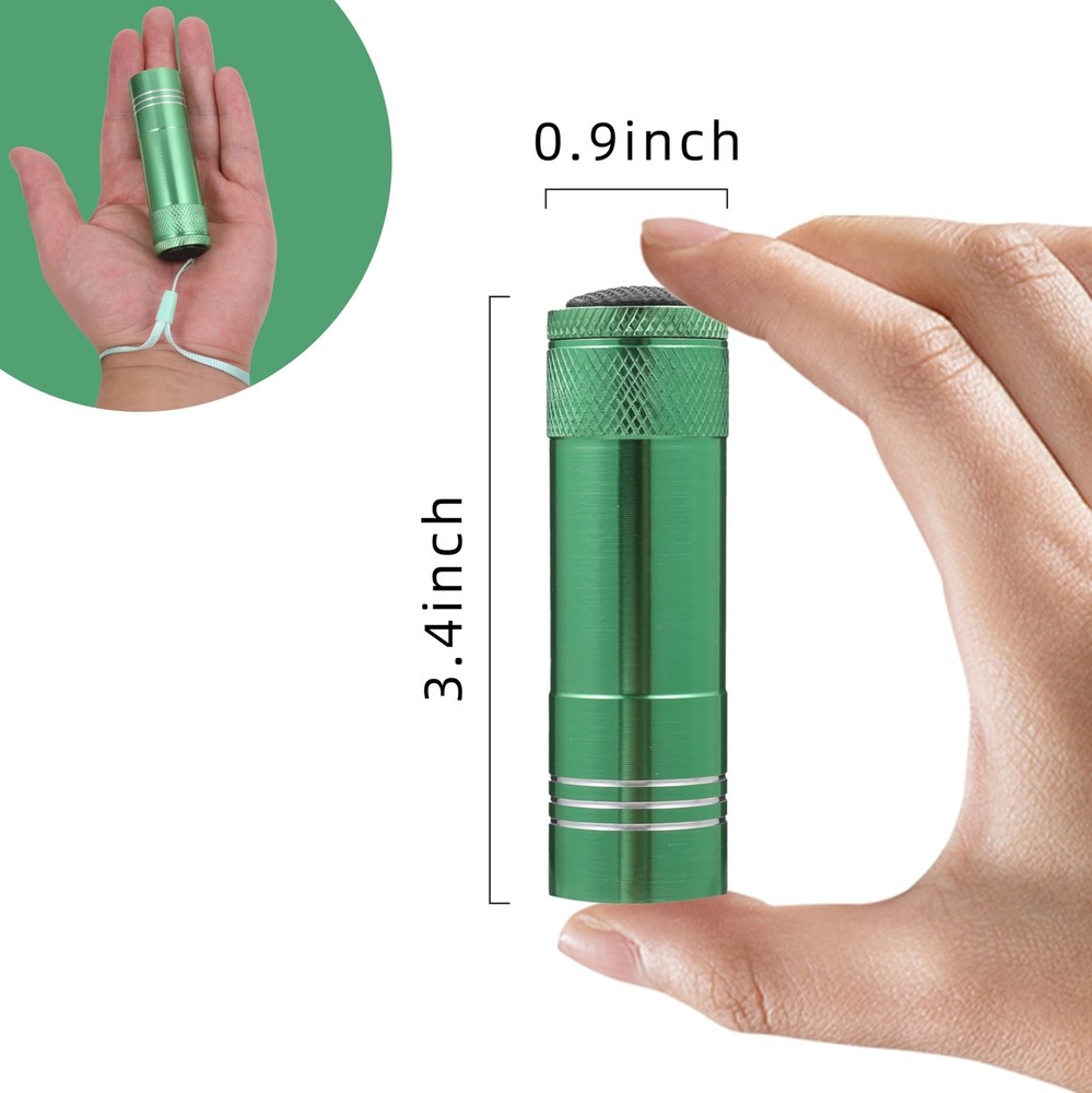 Emergency Bulk Flashlights - 60 Pack Mini LED with Batteries Lanyard